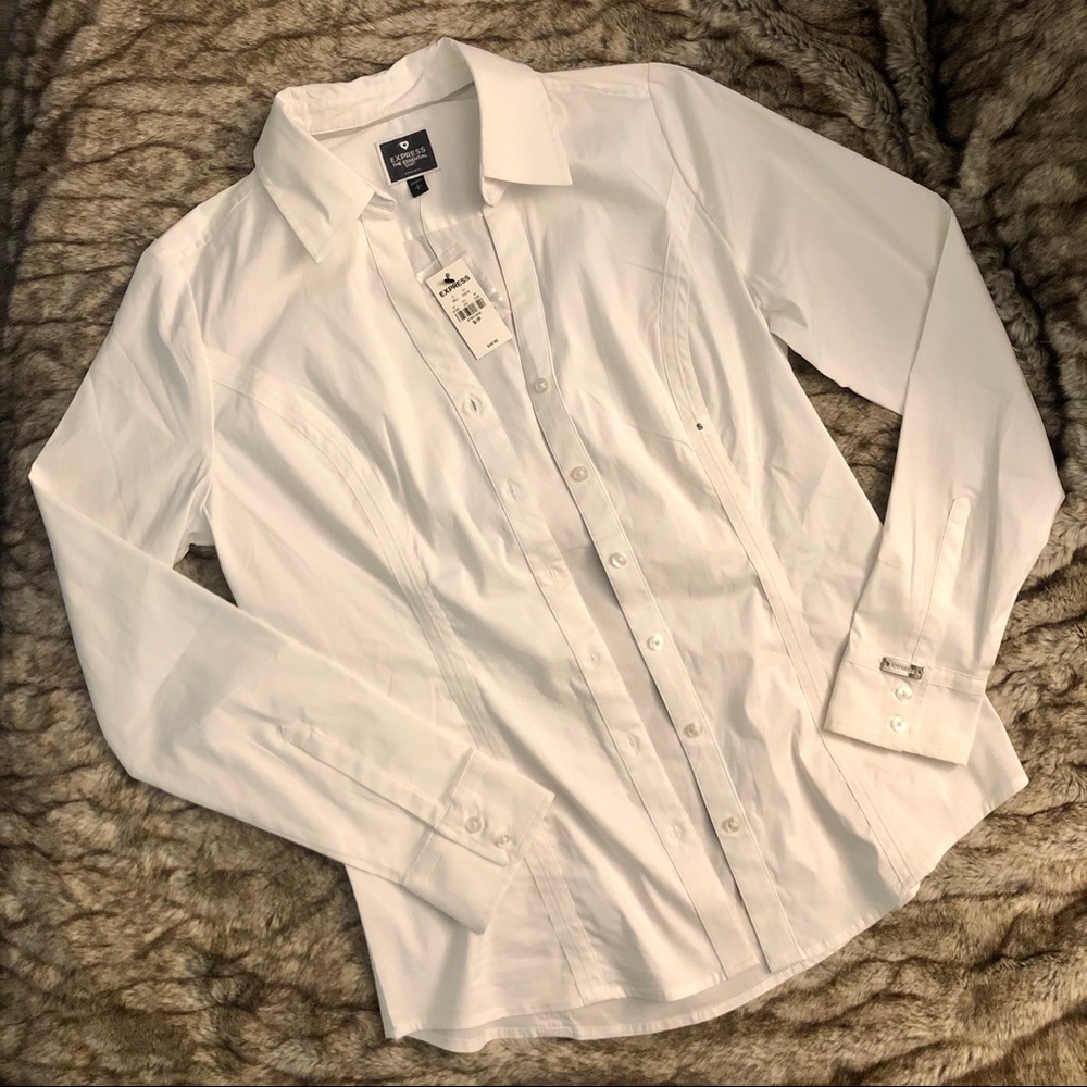 Express - The Essential Shirt - White